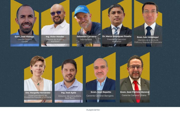 Expositores del 6to Congreso de crédito y cobranza