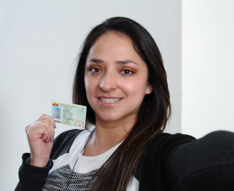 Con documento de identidad